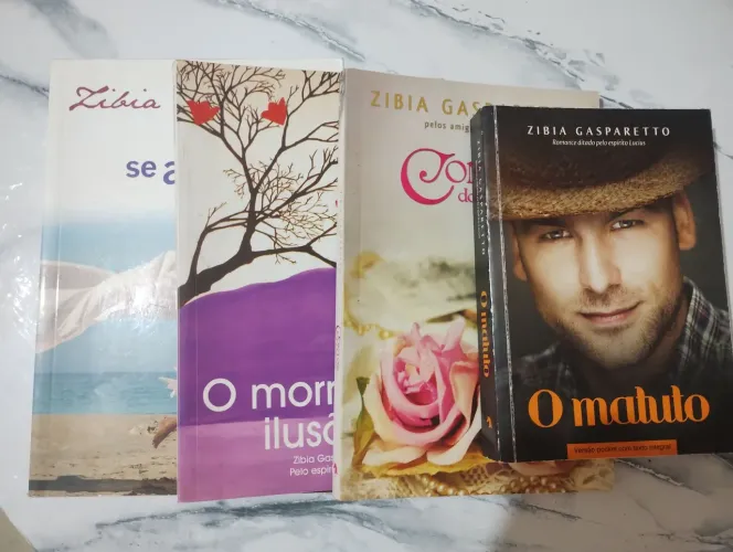 Livros Zíbia Gasparetto (kit com 4) 