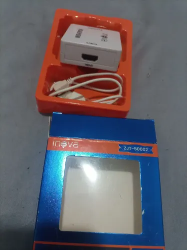 Adaptador conversor VGA para HDMI com cabo usb