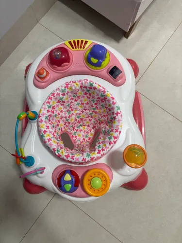 Cosco Kids, Andador Goal Walker 4 em 1, Rosa