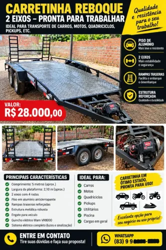 Reboque carretinha
