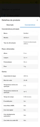 CPAP AirSense 10 estado novo