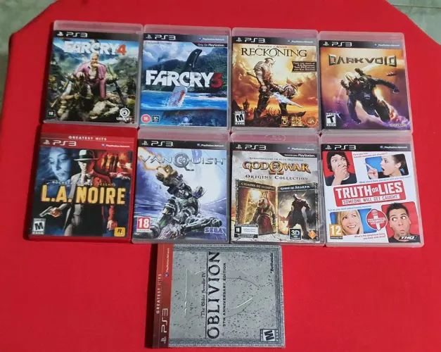 Lote jogos ps3 (olx pay)