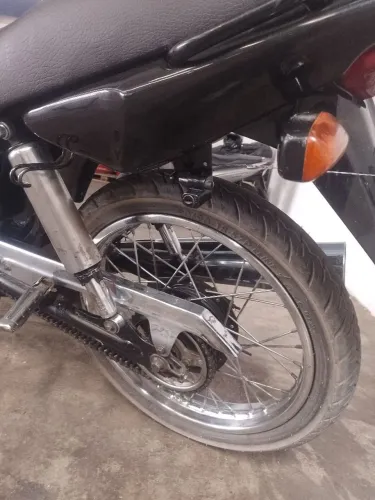 Titan 150 KS pedal em dias no jeito de transferir