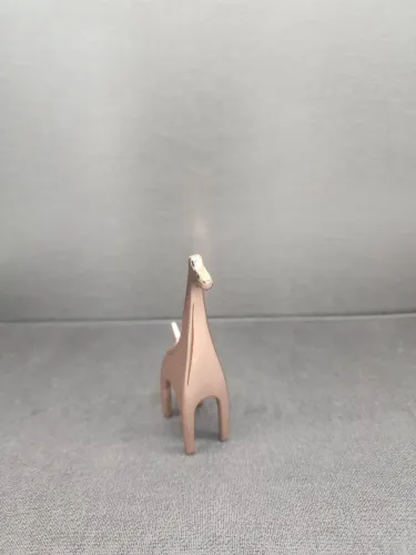 Porta anel Anigran girafa banho de cobre