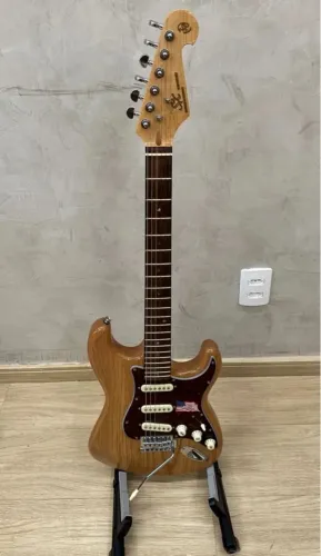 Guitarra Strato SX SSTASH-R Ash Natural - NÃO ACEITO TROCA, SOMENTE VENDA! 