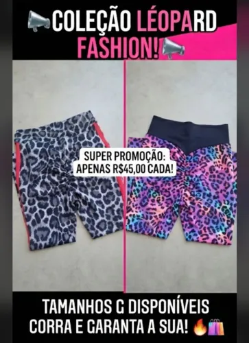 Leggings empina bumbum