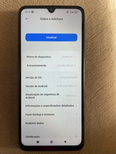 VENDO CELULAR SEMI NOVO REDMI 14C