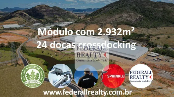 Aluguel de galpão no Condomínio logístico em Viana, Espírito Santo.