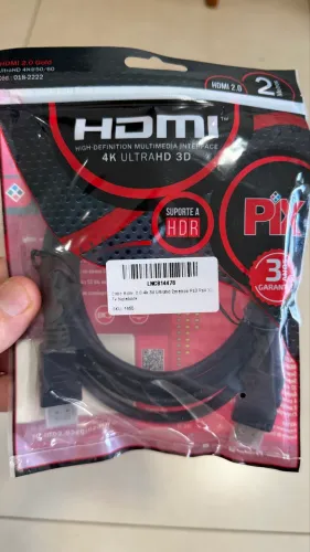 7 Cabos HDMI 2metros 2.0 Gold