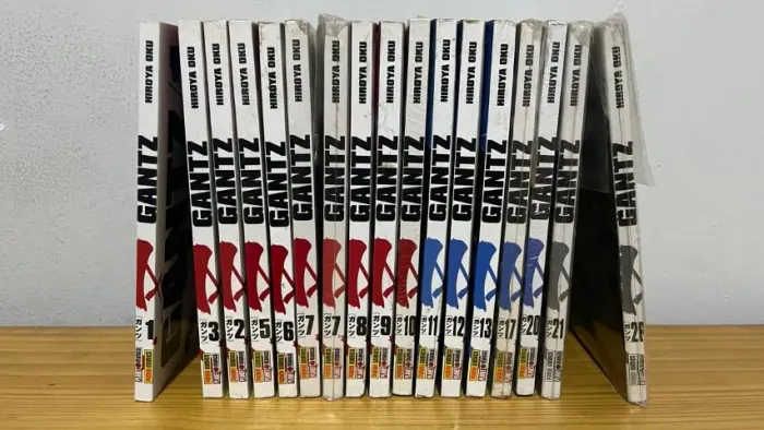 Coleção Gantz Panini Volumes 1 Ao 22 Incompleta 15 Volumes Alguns Lacrados