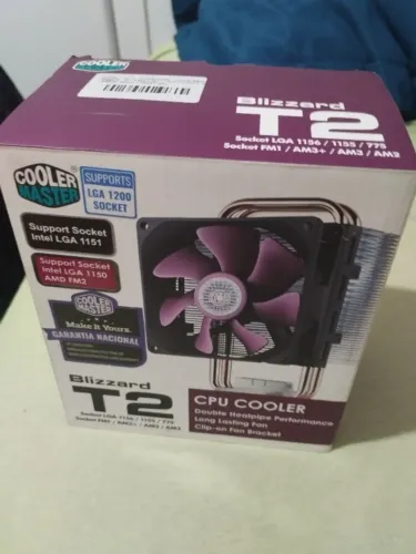 Air Cooler CPU Cooler Master Blizzard T2 - Novo
