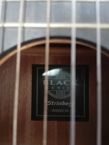 Violão Strinberg Clássico SC200C Nylon - Black Series
