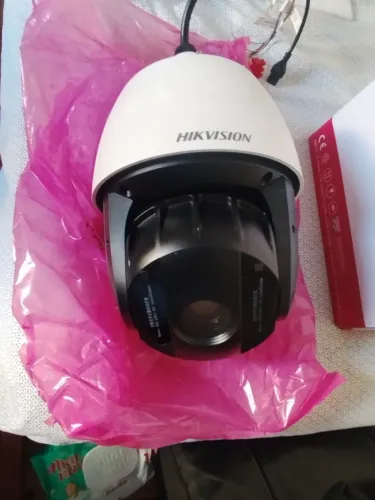 CAMERA SEGURANÇA HIKVISION IP POE PTZ 2MP SPEED DOME DS-2DE5225IW-AE