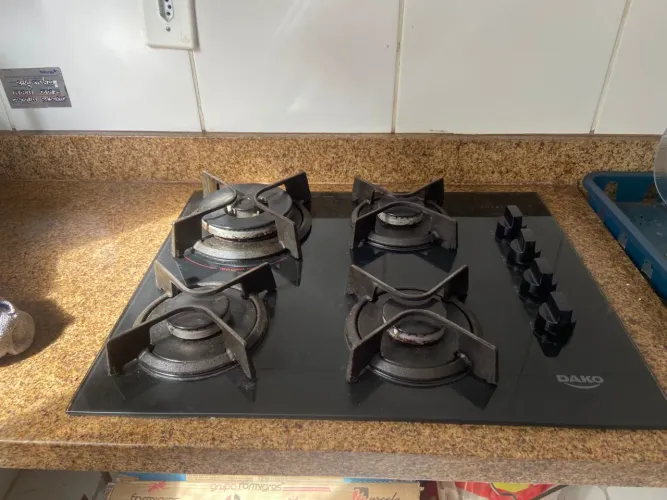 Fogão coocktop Dako Supreme 4 bocas