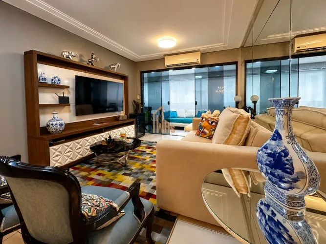 ED. Maiori Apartamento com 3 Suítes à venda na Batista Campos,170m² MOBILIADO