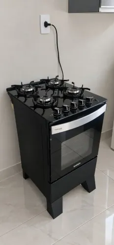 Fogão 4 bocas itatiaia itaglass acendimento automático