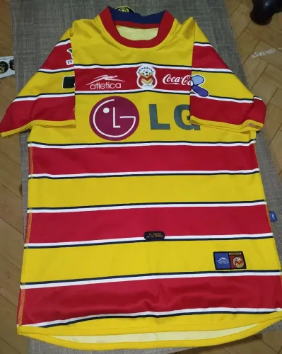 CAMISA MONARCAS MORELIA DO MÉXICO RELÍQUIA DE 2001