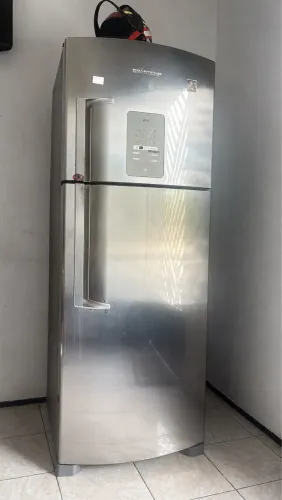 Geladeira Brastemp inox