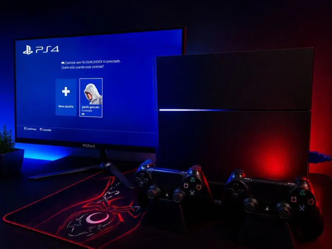 *PS4 FAT 500gb -- 2 controles -- base de carregamento e resfriamento