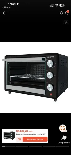 Forno elétrico Britânia 45 l
