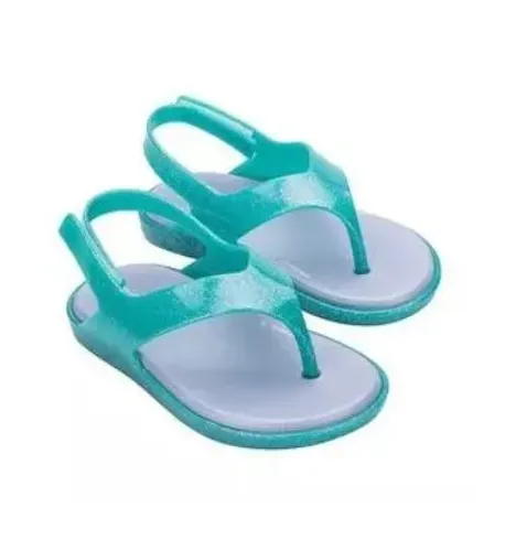 Mini Melissa Sunny - Azul Turquesa - TAM. 23/24