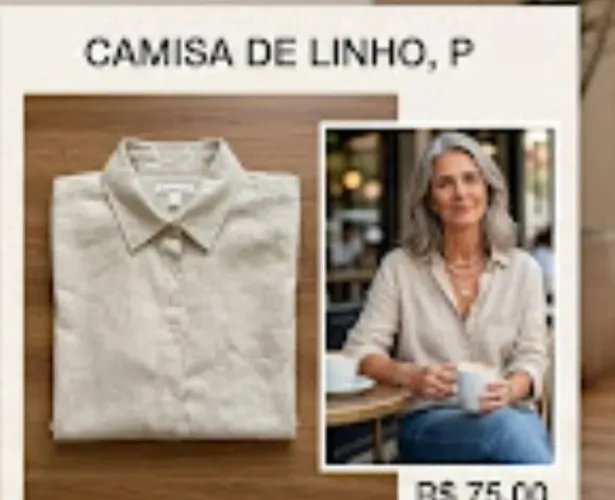 Camisa linho off