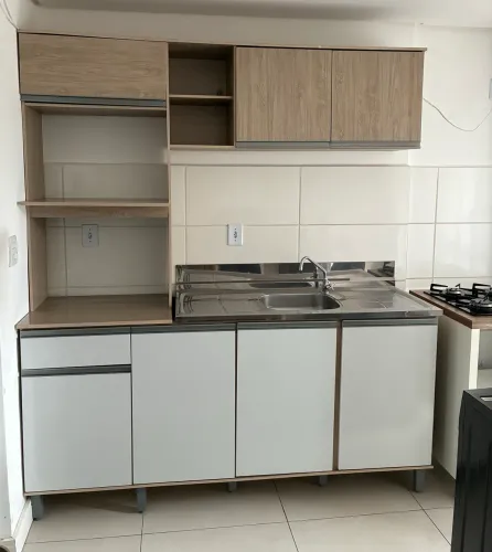 Cozinha com fogao