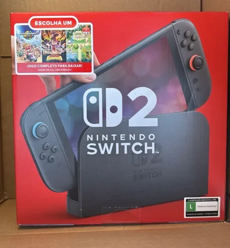 Nintendo Switch 2 Novo LACRADO