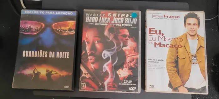 Lote 3 DVDs Filmes Originais 8