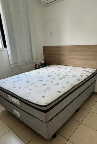 Cama de casal Box molas ensacadas
