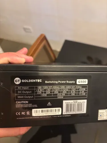 Fonte gamer 500w