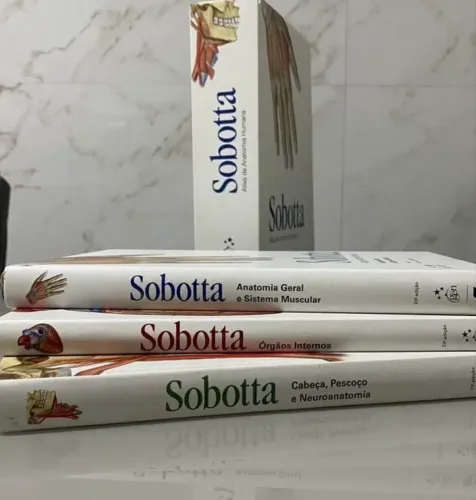 Atlas de Anatomia Humana Sobotta - 3 Volumes - 23ª Edição