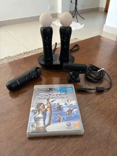 PS Move completo com Sports Champions