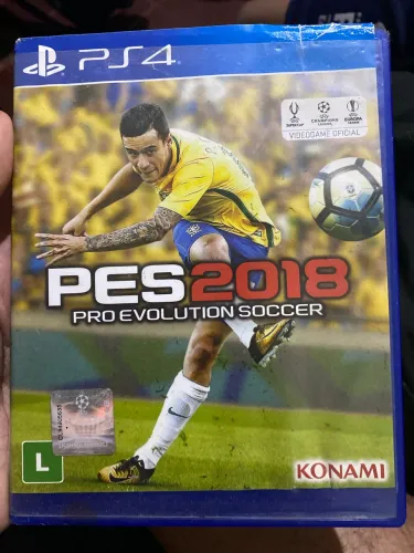 PES 2018 PS4 Original Selo Champions League