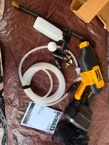 Lavadora De Alta Pressão Portátil 20V Com Bateria 9Ah