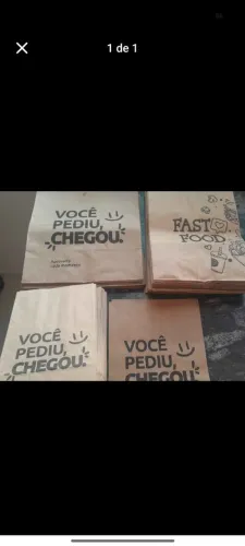 Embalagem de delivery e