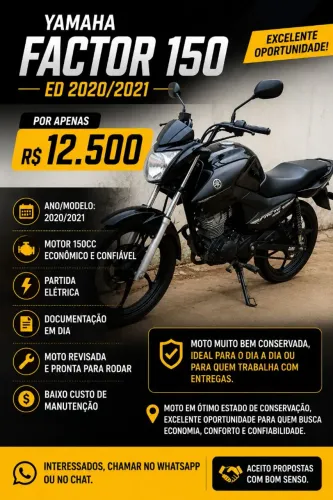 Yamaha factor 150 2020/21