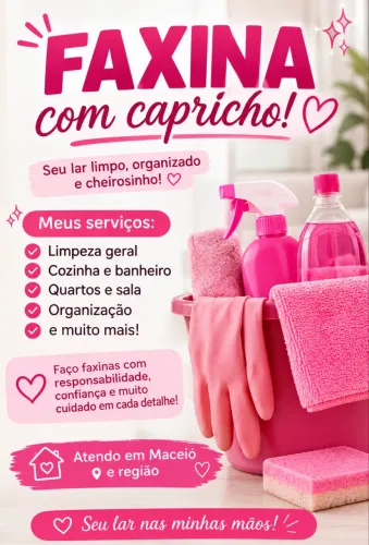 Faço faxina