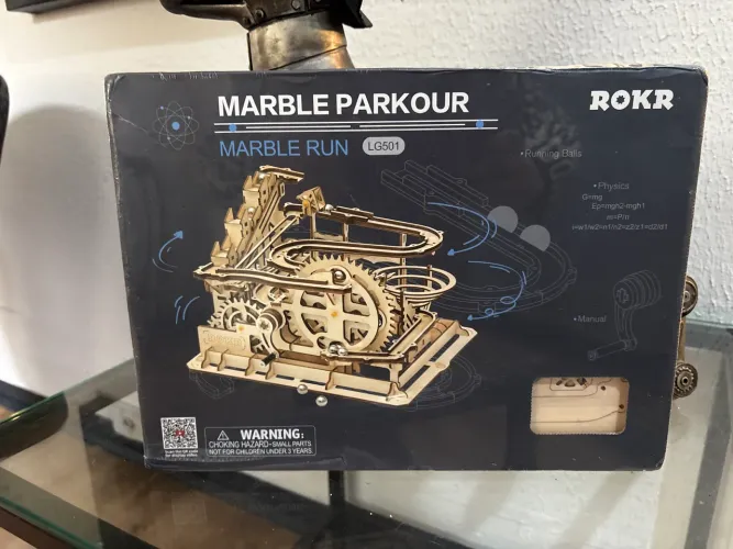 Quebra-Cabeça 3D Madeira ROKR Marble Parkour LG501 Novo Lacrado