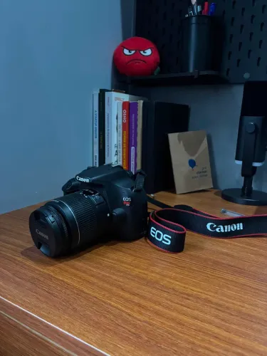 Câmera cânon T5 Rebel + Lente 18-55mm Câmera perfeita para iniciantes-intermediários