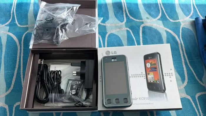 Relíquia! LG Renoir KC910 Flash Xenon Novo*