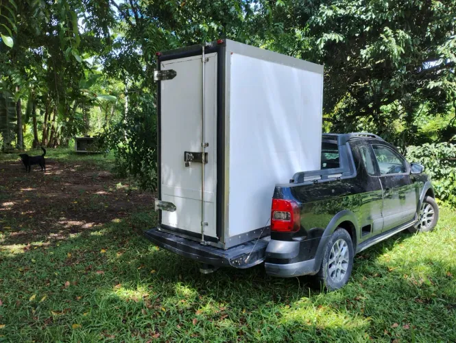 Baú térmico para Estrada ou Saveiro 
