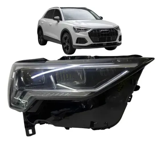 Farol Direito Audi Q3 Full Led 2020 A 2024 Original Direito/passageiro
