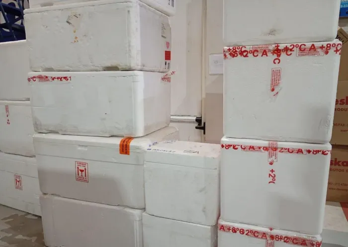 Isopor de todos os litros 
