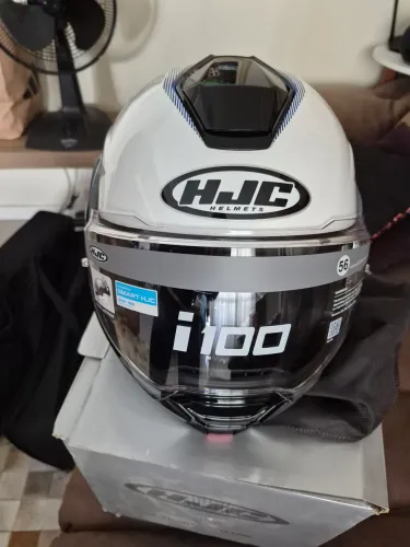 Capacete HJC i100 modular 180 NOVO moto