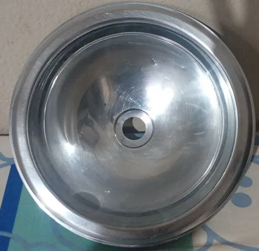 Cuba Redonda de Inox para banheiro