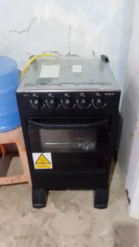 Fogão 4 bocas Braslar Sirius Preto