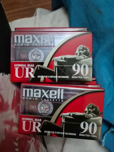 Fita Áudio Cassete Maxell 90 minutos 
