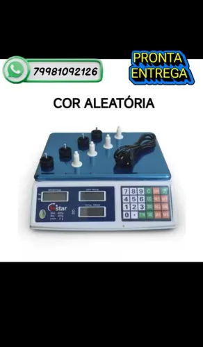 Balança digital TN Star nova na caixa completa