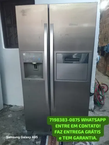 GELADEIRA INVERSE INOX ENTREGA GRÁTIS E GARANTIA 